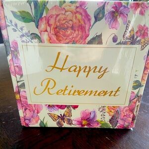 Retirement Gift box for a woman.